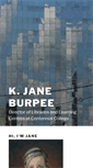 Mobile Screenshot of jane.burpee.ca